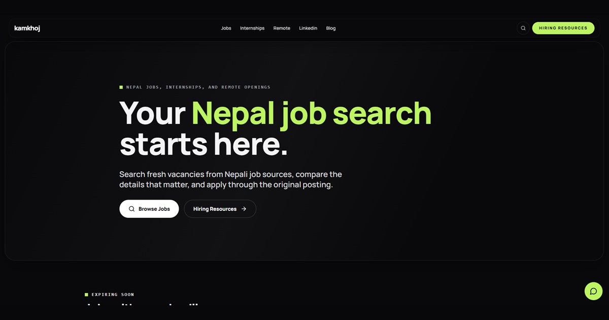 Data Analyst Jobs in Nepal | KamKhoj